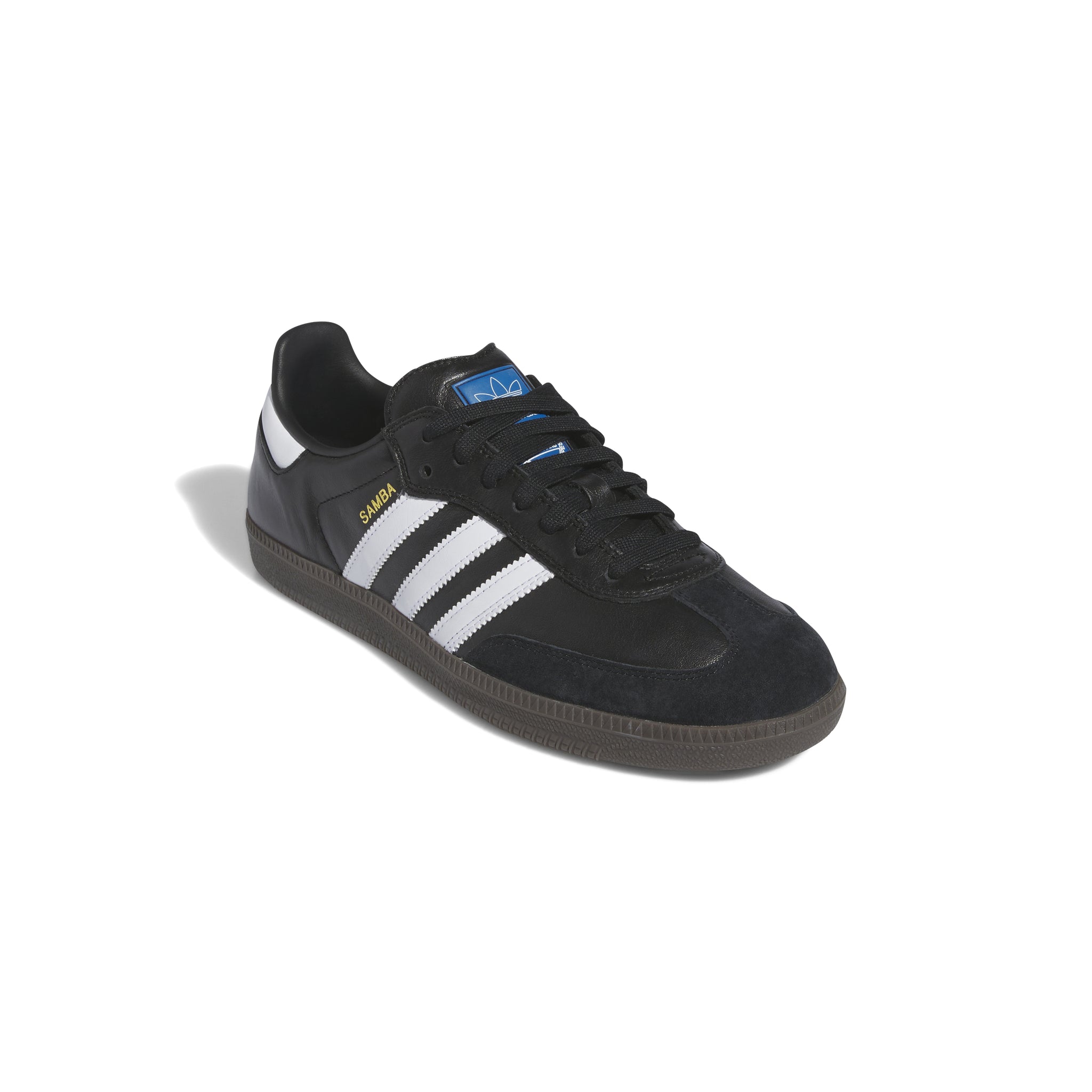 Adidas - Samba ADV in Core Black/Cloud White/Gold Metallic Primary Skateboards Adidas - Samba ADV in Core Black/Cloud White/Gold Metallic Primary Skateboards