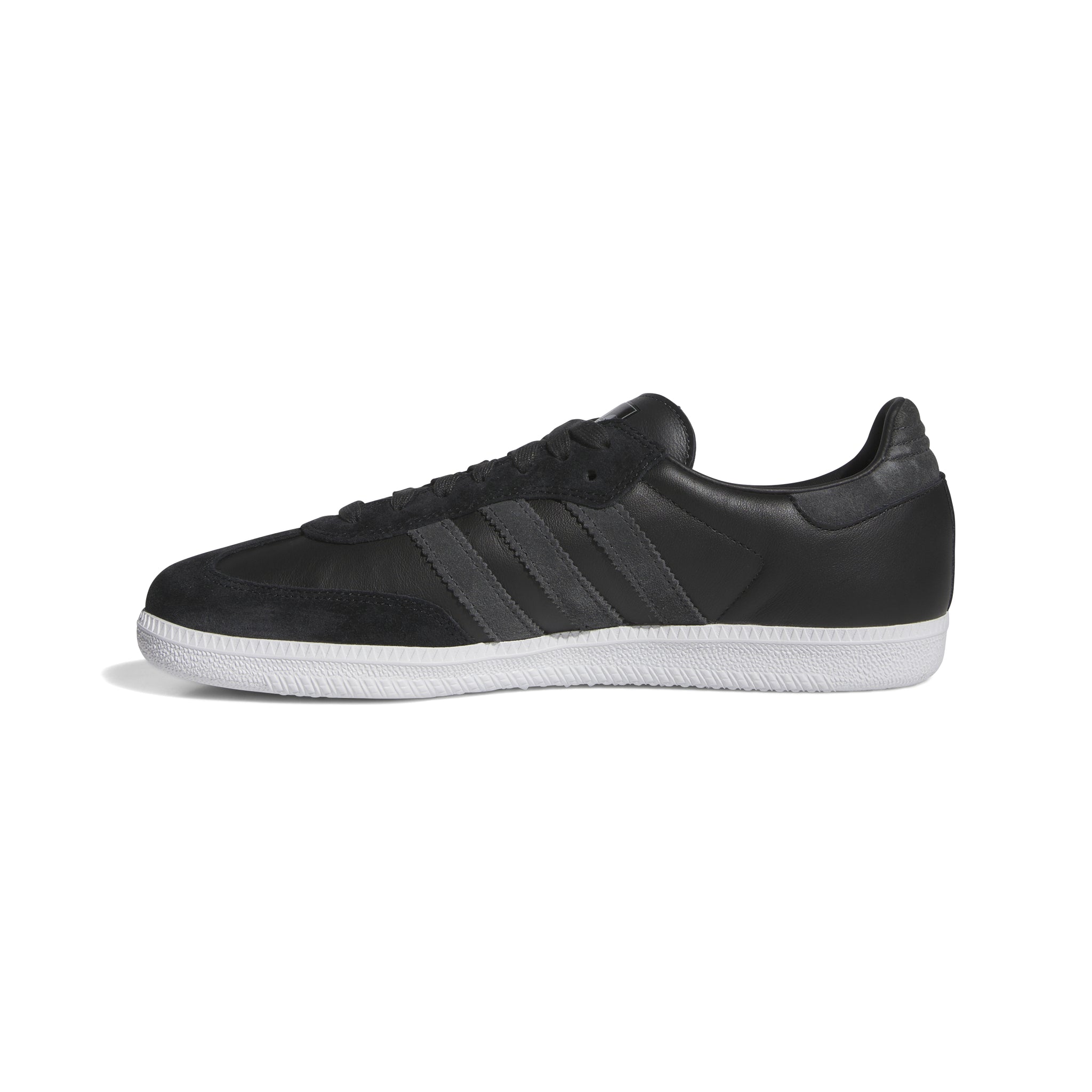 Adidas Samba ADV in Core Black/Carbon/Silver Metallic – Primary