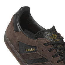 Load image into Gallery viewer, Adidas - Samba ADV X Kader in Core Black/Brown/Gum
