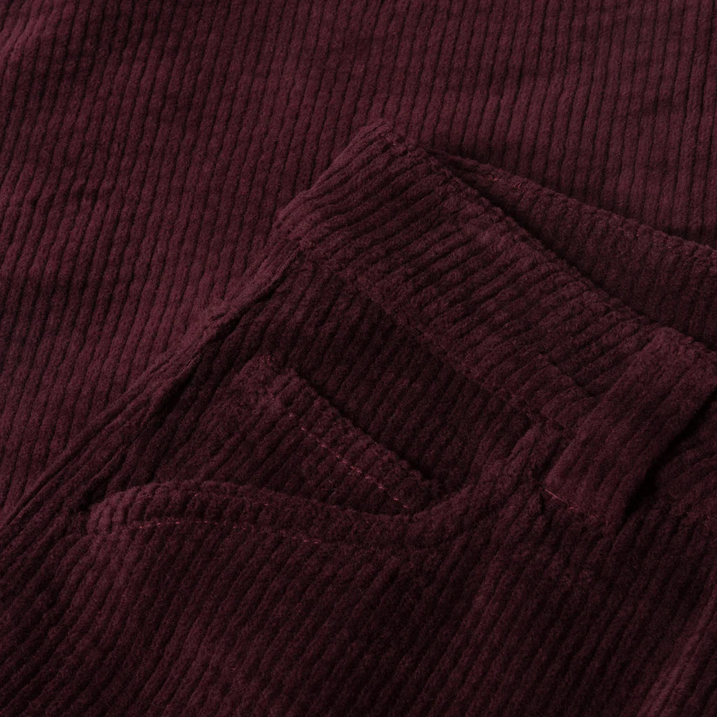 Dime - Relaxed Cargo Cord Pants in Burgundy – Primary Skateboards