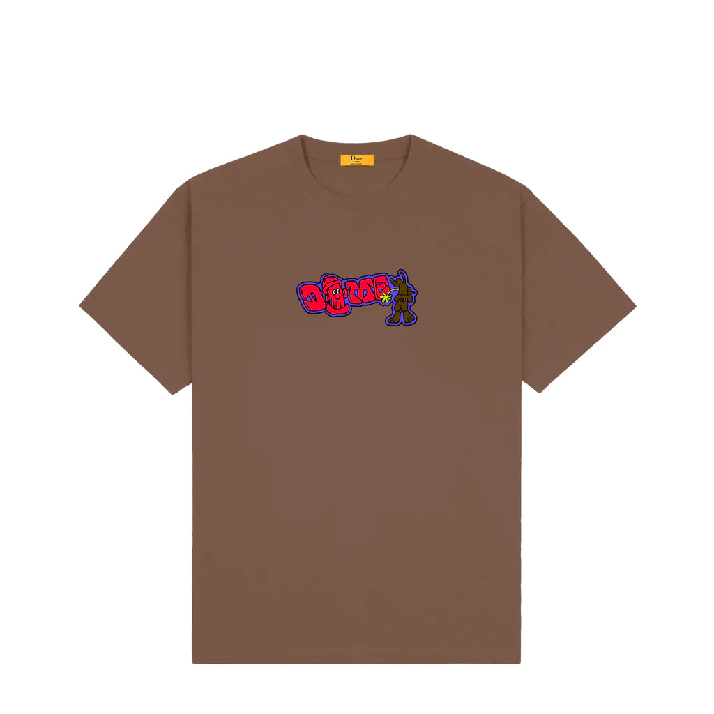 Dime - Walk T-Shirt in Dark Brown