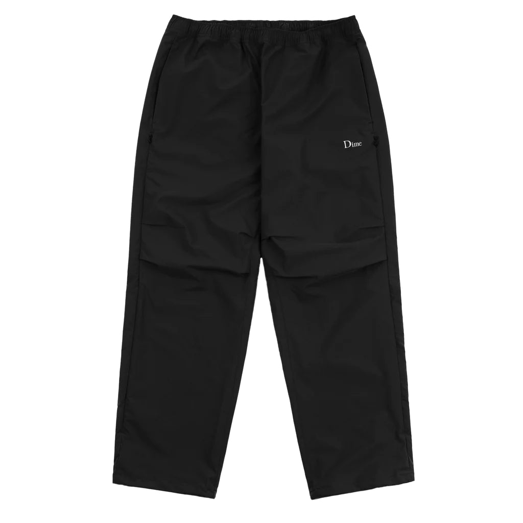 Dime - Relaxed Zip Pants in Black