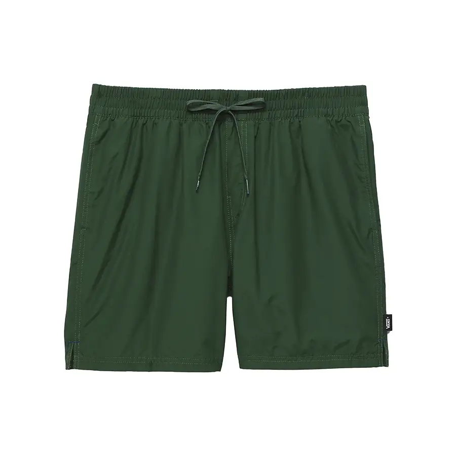 Vans - Primary Solid Elastic Board Shorts in Green