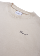 Load image into Gallery viewer, Grand Collection - Script Tee in Cream
