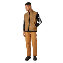 Load image into Gallery viewer, Dickies - Duck Fleece Lined Vest in Rinsed Brown Duck
