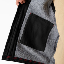 Load image into Gallery viewer, Dickies - Duck Fleece Lined Vest in Rinsed Black
