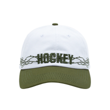 Load image into Gallery viewer, Hockey - Thorns Hat in White/Dark Green
