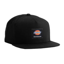 Load image into Gallery viewer, Dickies - Skateboarding Mid Flat Brim Pro Cap in Black
