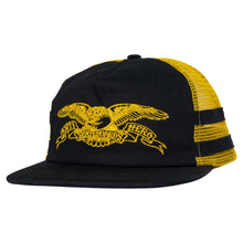 Load image into Gallery viewer, Anti-Hero - Basic Eagle Snapback in Black/Yellow
