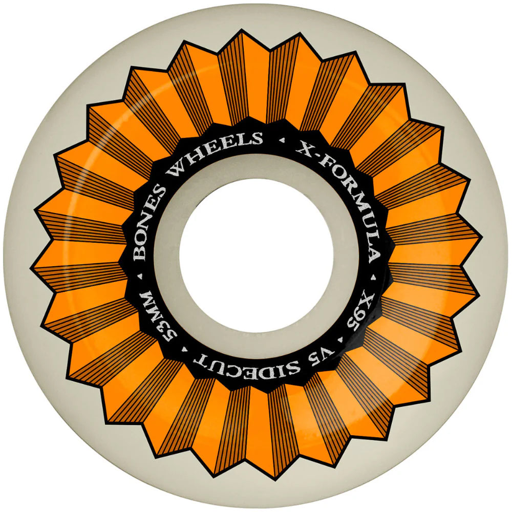 Bones - X-Formula Side Cuts V5 95A Natural in 53mm