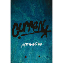 Load image into Gallery viewer, Fucking Awesome - Curren Class Photo Painted By Sickid Shape 2 in 8.25&quot;

