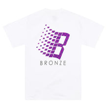 Load image into Gallery viewer, Bronze 56K - Polka Dot Logo Tee in White
