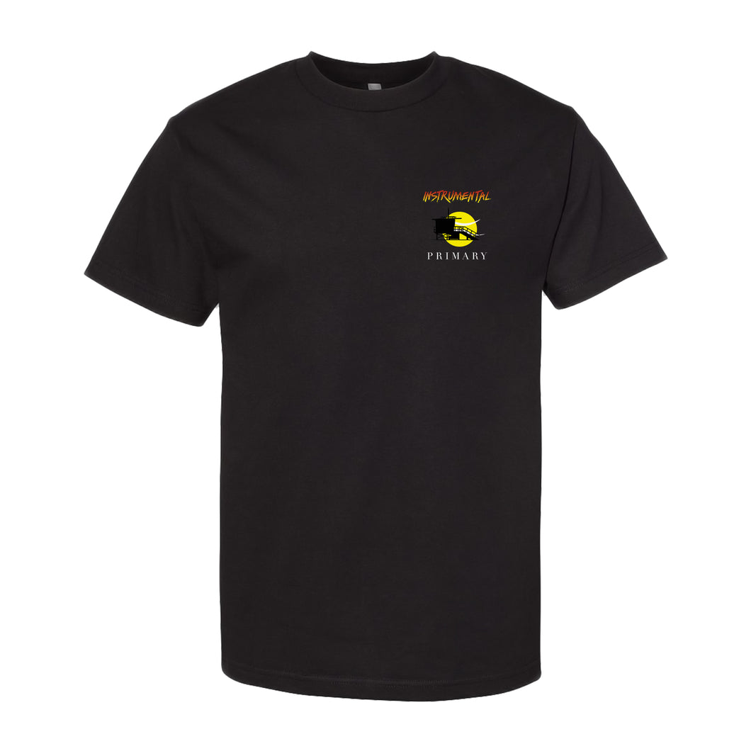 Instrumental X Primary - Beach Hut T-Shirt in Black
