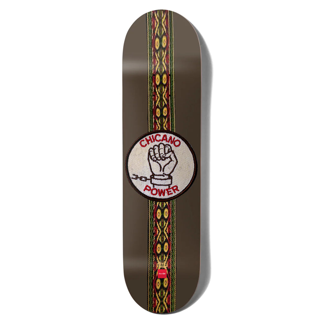 Chocolate - Perez Chicano Power Deck in 8.25