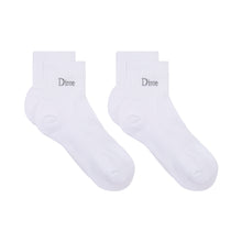 Load image into Gallery viewer, Dime - Classic 2 Pack Socks in White
