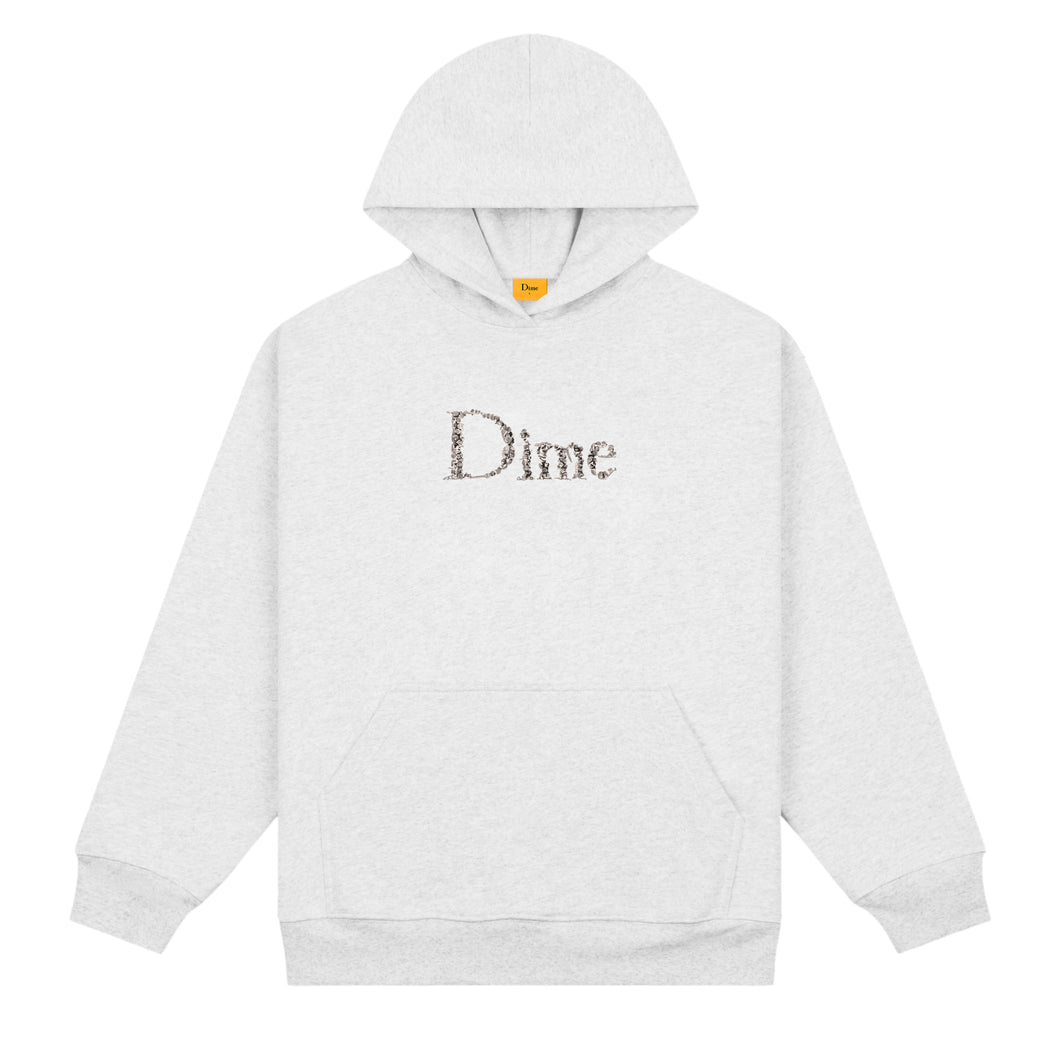 Dime - Classic Skull Hoodie in Ash