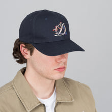 Load image into Gallery viewer, Dime - D Snake Full Fit Cap in Midnight Blue

