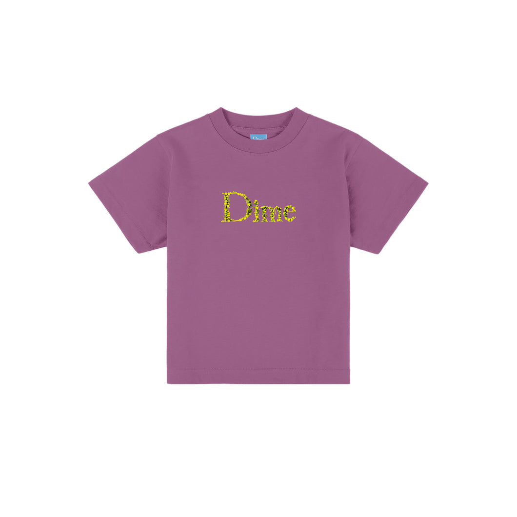 Dime - Kids Classic Skull T-Shirt in Violet