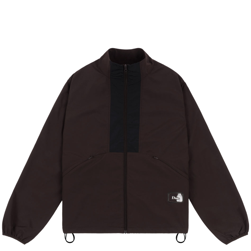 Dime - Trail Windbreaker in Espresso