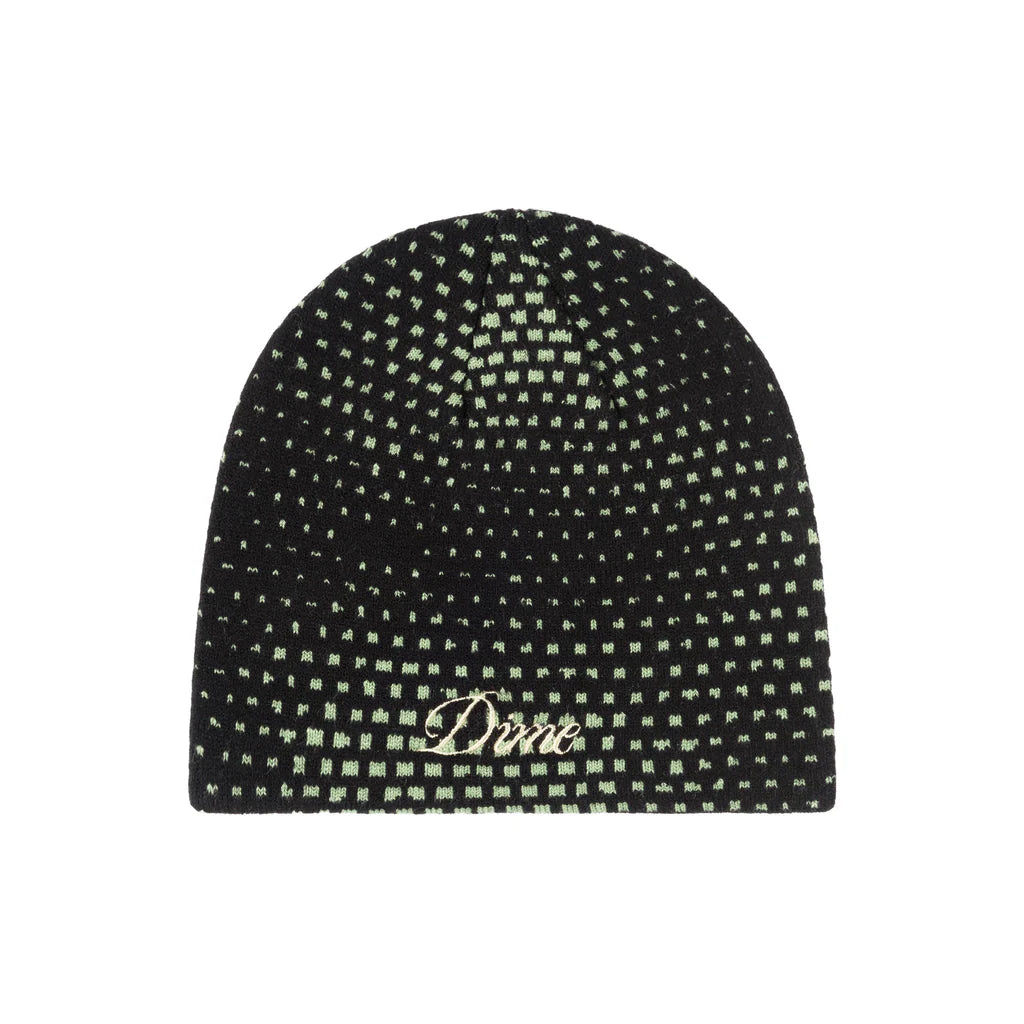 Dime - Pixel Skully Beanie in Black