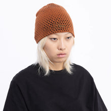 Load image into Gallery viewer, Dime - Pixel Skully Beanie in Copper
