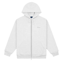Load image into Gallery viewer, Dime - Cursive Zip-Hoodie in Ash
