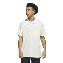Load image into Gallery viewer, Adidas - Essentials Quarter-Zip Polo Shirt in Off White
