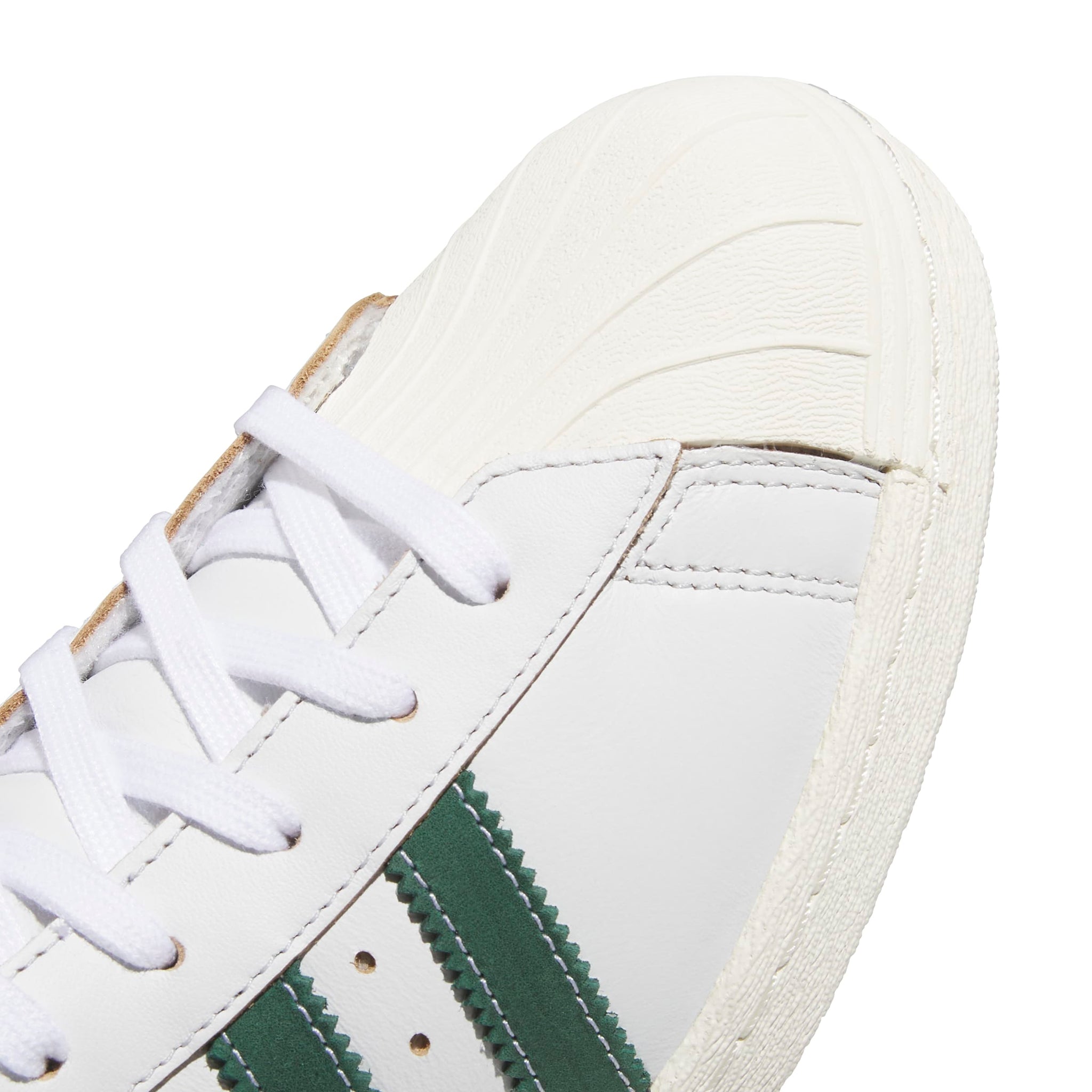 Adidas - Pro Model 80 ADV in Crystal White/Collegiate Green/Off