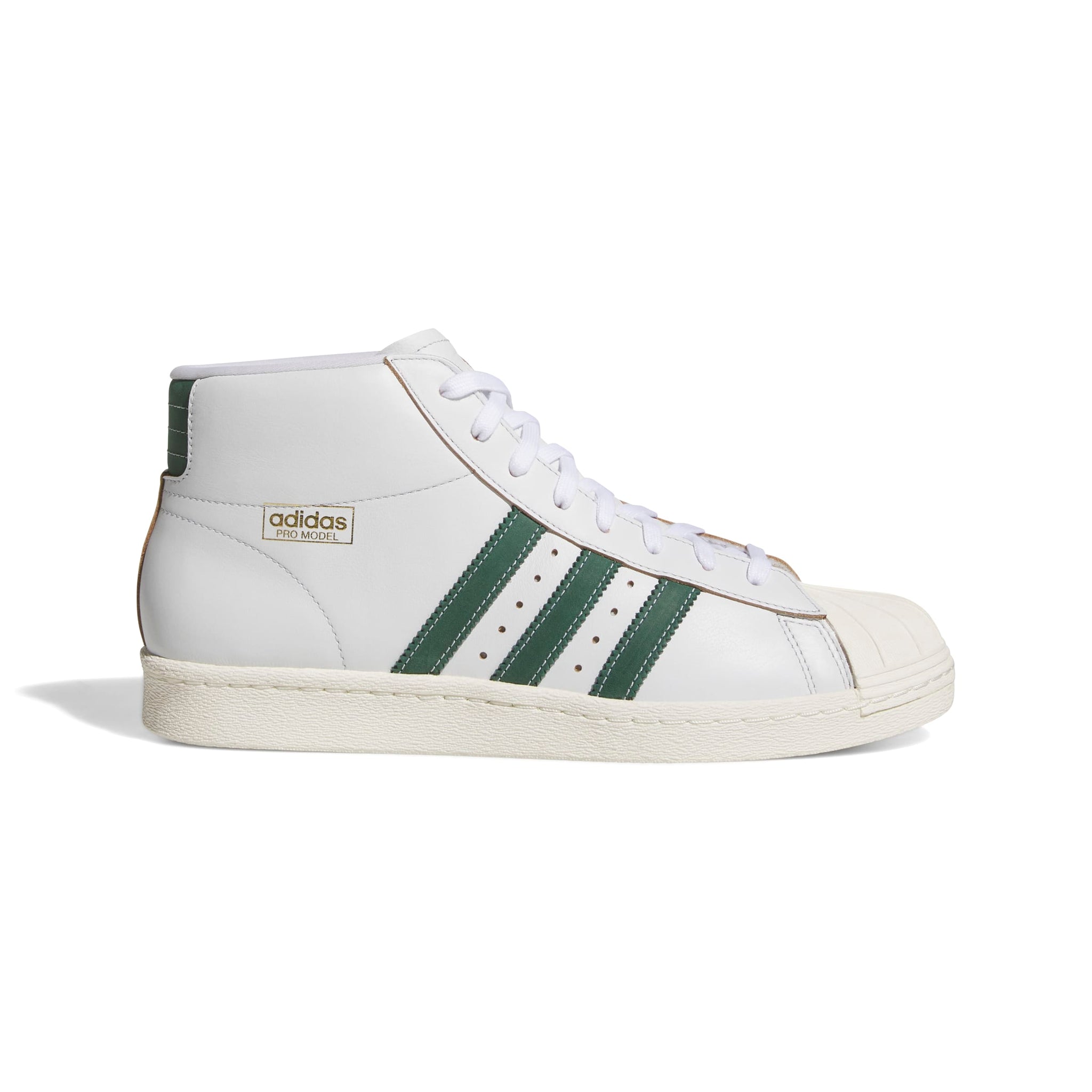 Adidas - Pro Model 80 ADV in Crystal White/Collegiate Green/Off
