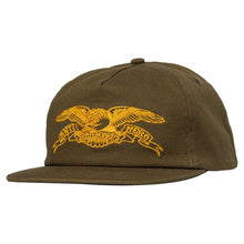 Load image into Gallery viewer, Anti-Hero - Basic Eagle Snapback in Brown/Orange
