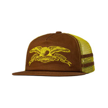 Load image into Gallery viewer, Anti-Hero - Basic Eagle Snapback in Brown/Mustard
