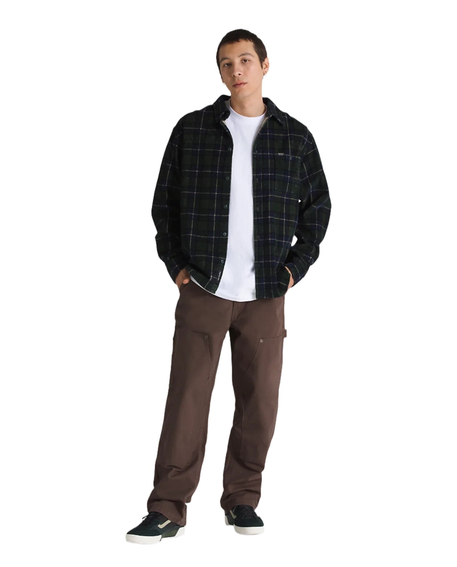 Vans - Ave Skate Drill Chore Loose Carpenter Pants in Chocolate