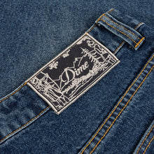 Load image into Gallery viewer, Dime - Classic Baggy Denim Pants in Sandblasted Night Indigo
