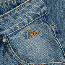 Load image into Gallery viewer, Dime - Classic Relaxed Denim Pants in Sandblasted Indigo
