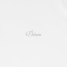 Load image into Gallery viewer, Dime - Cursive Small Logo T-Shirt in White
