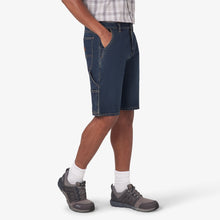 Load image into Gallery viewer, Dickies - Denim Utility Shorts in Dark Denim Wash
