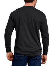 Load image into Gallery viewer, Dickies - Heavyweight Long Sleeve Pocket T-Shirt in Black
