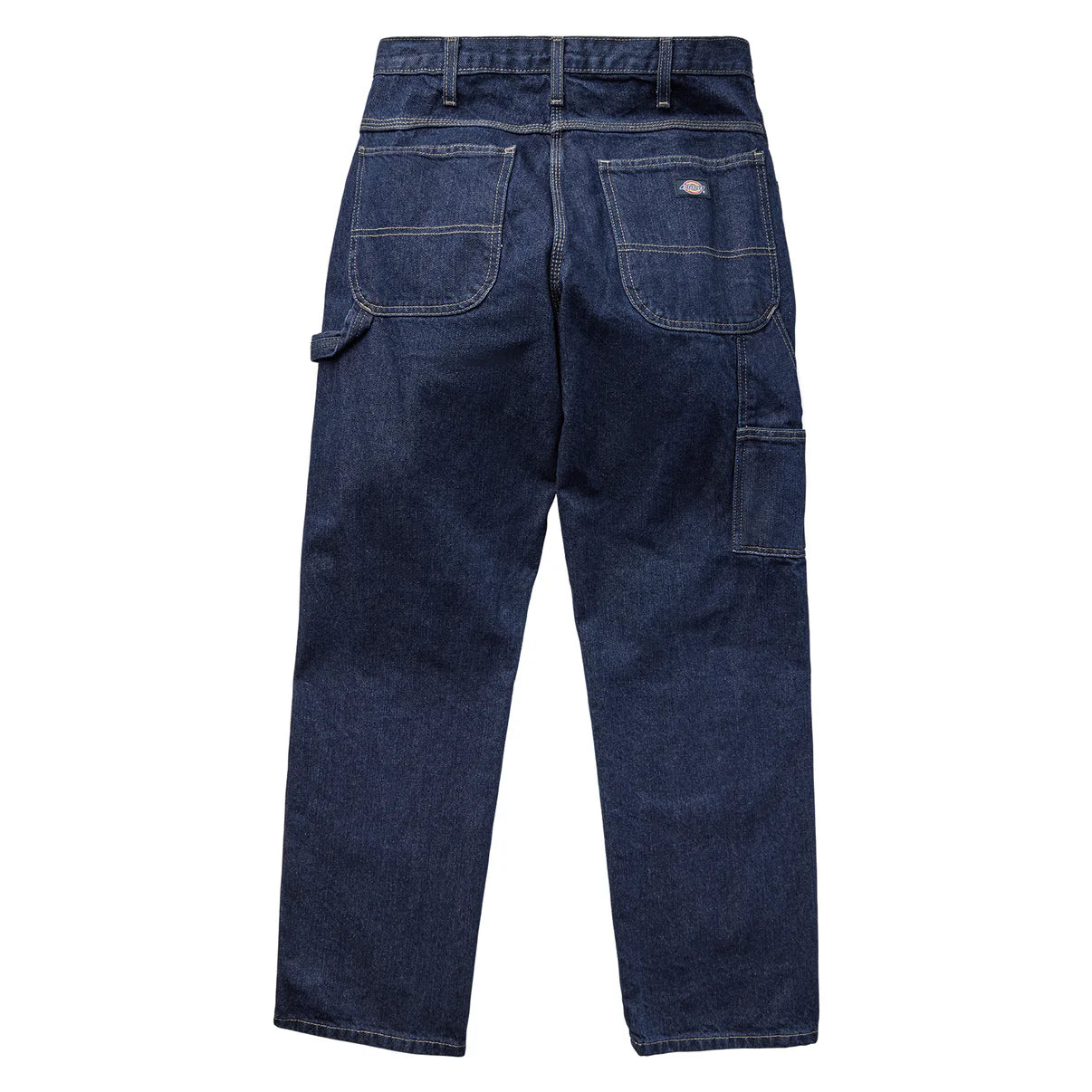 Dickies - Relaxed Fit Carpenter Jeans in Rinsed Indigo Blue