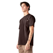 Load image into Gallery viewer, Dickies - Heavyweight Short Sleeve Pocket T-Shirt in Chocolate Brown

