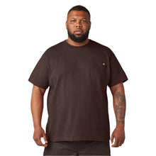 Load image into Gallery viewer, Dickies - Heavyweight Short Sleeve Pocket T-Shirt in Chocolate Brown
