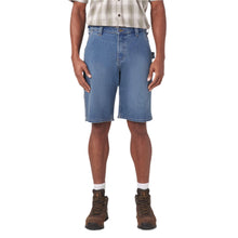 Load image into Gallery viewer, Dickies - Denim Utility Shorts in Light Denim Wash
