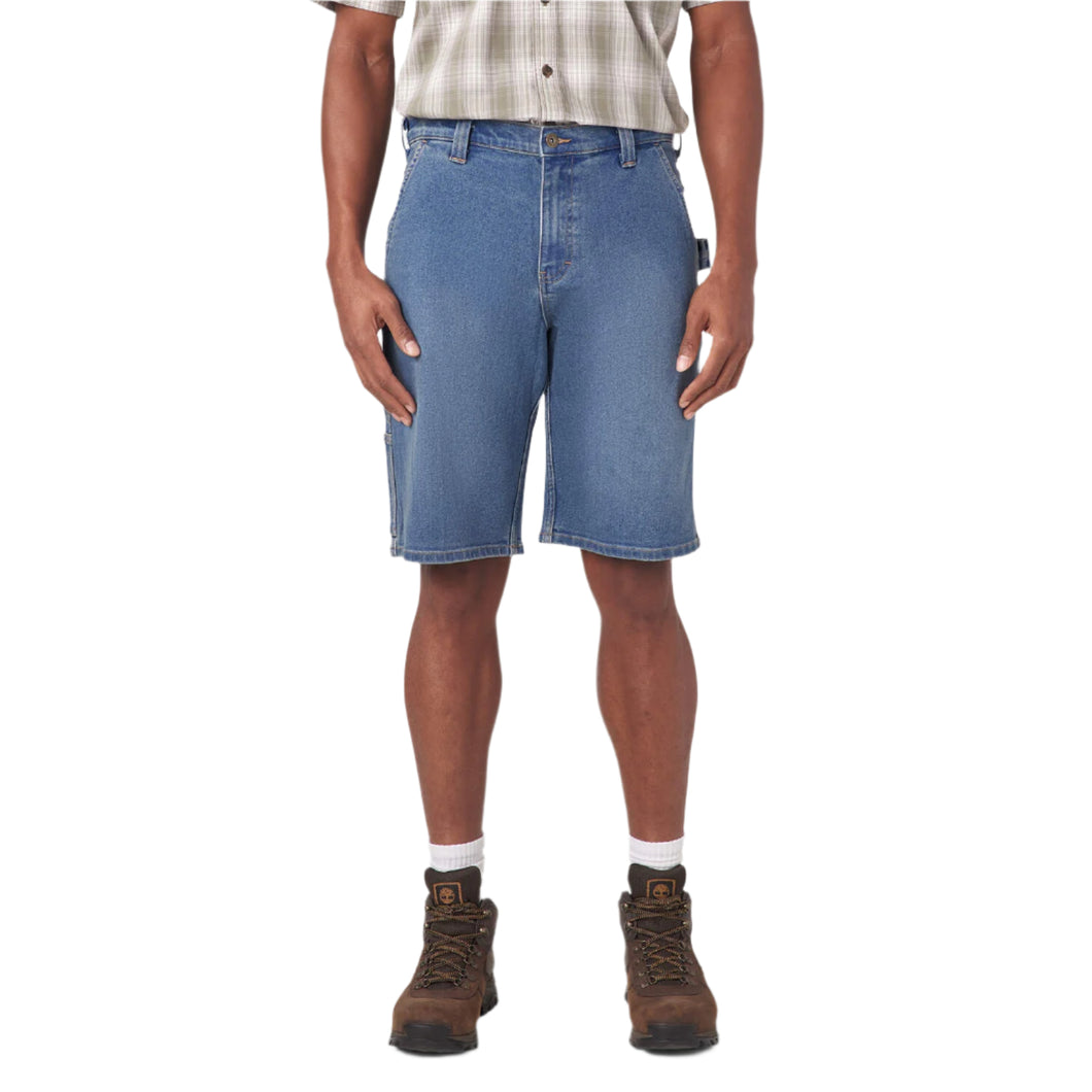 Dickies - Denim Utility Shorts in Light Denim Wash