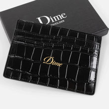 Load image into Gallery viewer, Dime - Croc Cardholder in Black
