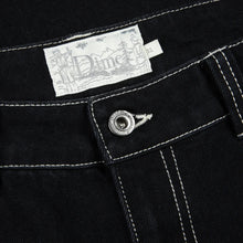 Load image into Gallery viewer, Dime - Classic Baggy Denim Pants in Black
