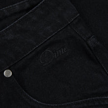 Load image into Gallery viewer, Dime - Classic Relaxed Denim Pants in Black
