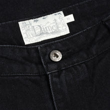 Load image into Gallery viewer, Dime - Classic Relaxed Denim Pants in Black
