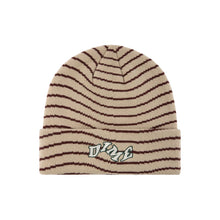 Load image into Gallery viewer, Dime - College Wave Cuff Beanie in Tan
