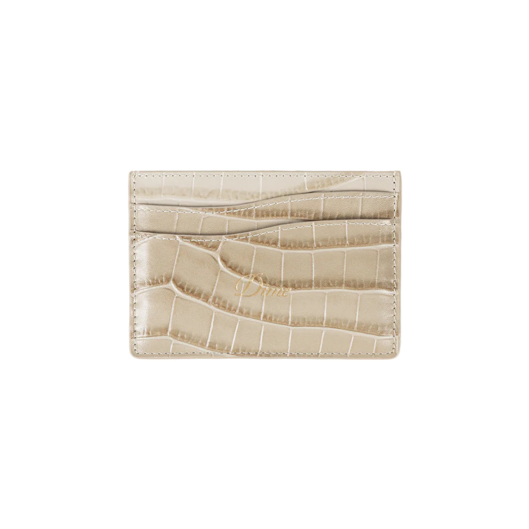 Dime - Croc Cardholder in Tan