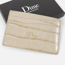 Load image into Gallery viewer, Dime - Croc Cardholder in Tan
