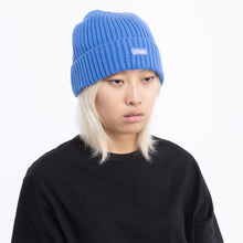 Load image into Gallery viewer, Dime - Cursive Fold Beanie in Sky Blue
